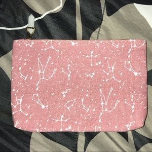 Crystal and Constellation Small Makeup Bag